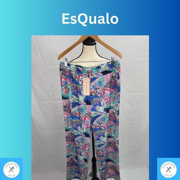 BOHO CHIC pajama pants vibrant summer hippy vibes - Picture 1 of 10